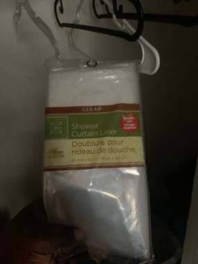 Cortina De Baño Interna Home Collection 178cm Por 183cm